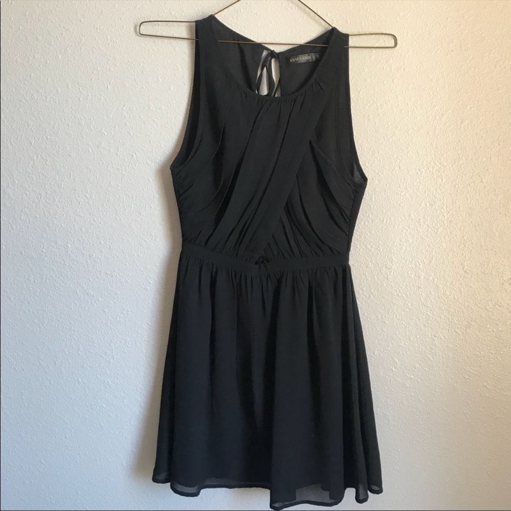 Kiwi Tucker black dress XS